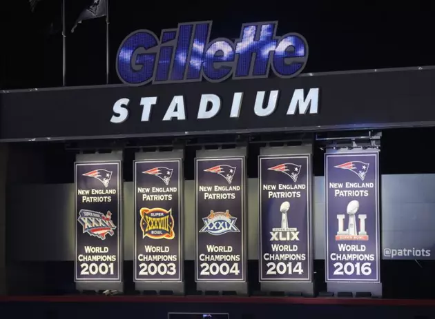 Here&#8217;s the New Patriots Super Bowl Banner!