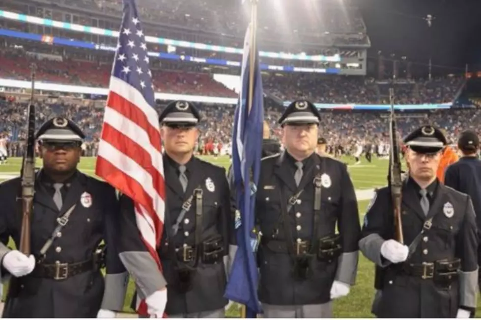 Sanford Police Honor Guard Does Maine Proud at Patriots Game