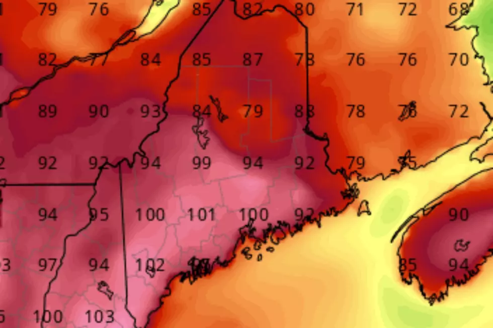 Scalding Heat for Maine Later this Week