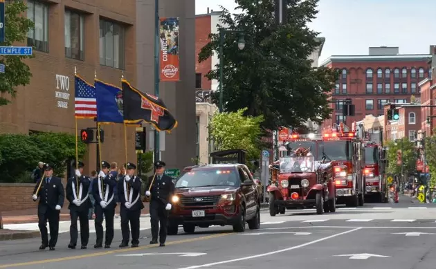 Check Out This Cool Drone Video of The Portland Firefighters Parade