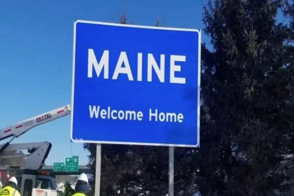 ‘The Way Life Should Be’ Returns To Maine Sign