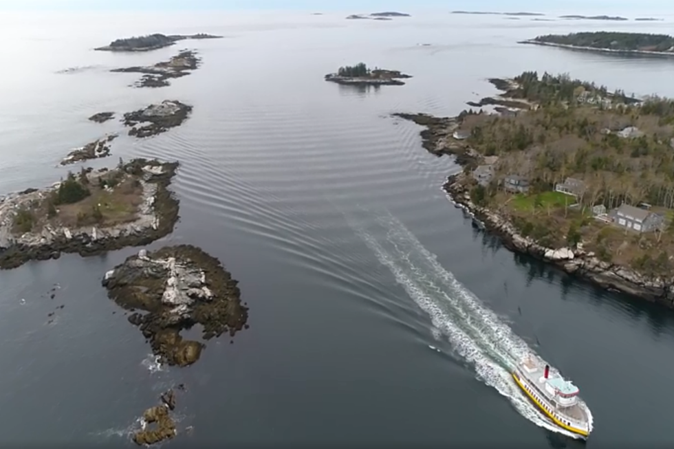 Soar Over Breathtaking ‘Thread of Life’ Islands In Maine