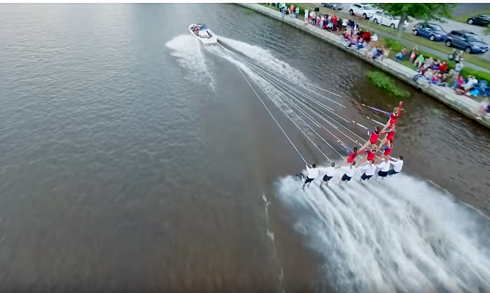 It’s Maine’s Spectacular Water Ski Show And It’s Free