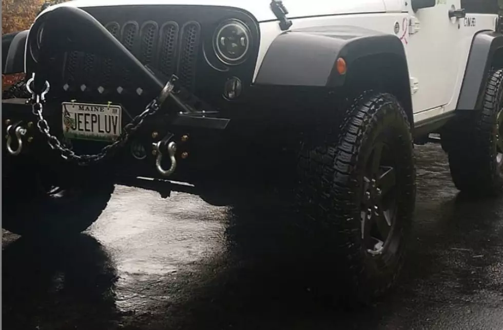 Here's 7 Great Vanity License Plates on Maine Jeeps