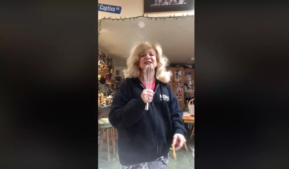 Funny Maine Lady Named Birdie Sings Social Distancing Message