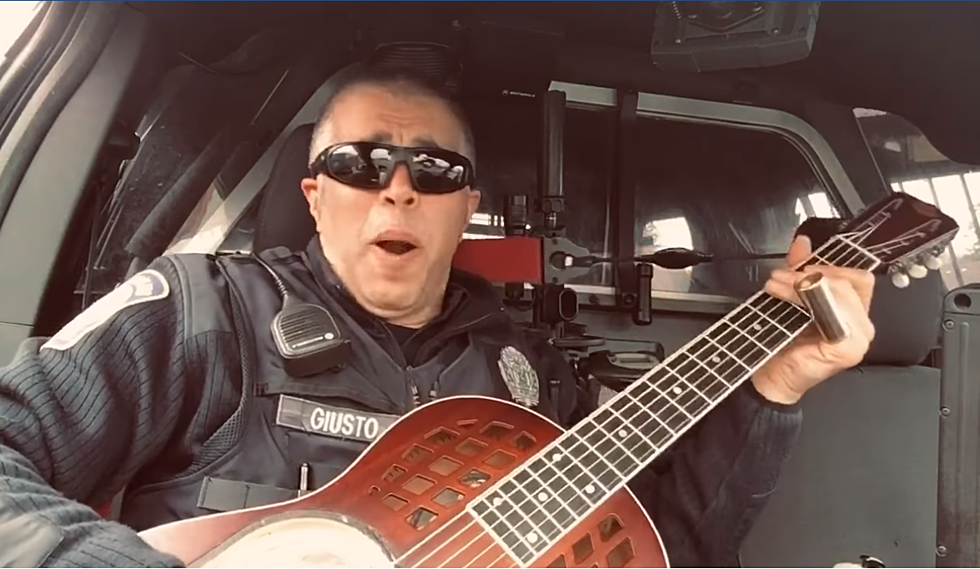 WATCH: South Portland Policeman Sings His ‘Disinfectant Blues’