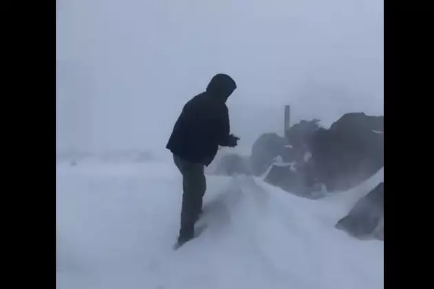 Check Out the October Snowstorm on Top of Mt Washington