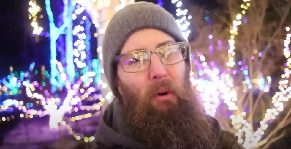 Wicked Excited Maine Guy Visits ‘Gardens Aglow’ in Magical Video