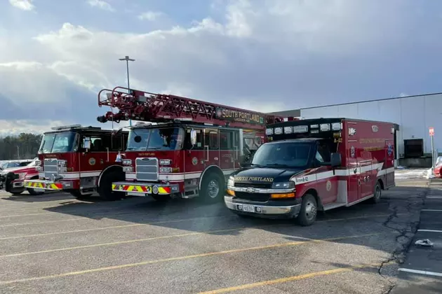 Here Is Why There Are So Many Firetrucks Around The Maine Mall