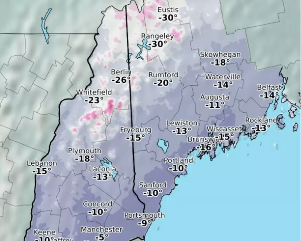 March In Maine Coming In Like A Stone Cold Freight Train