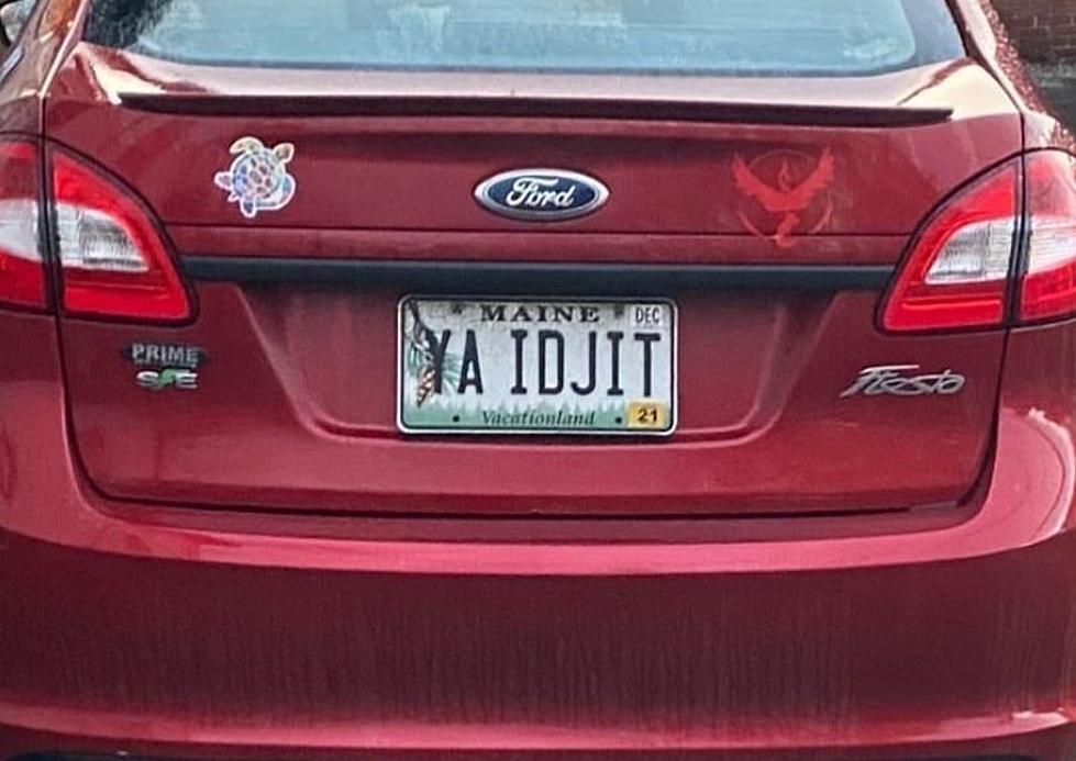 The Weirdest Maine Vanity Plates We Saw on Maine Roads in March
