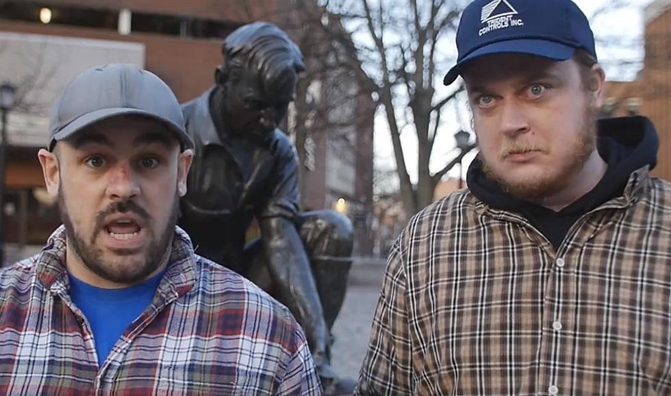 WATCH: Troy & Mark Teach Us About Portland’s Lobsterman Statue