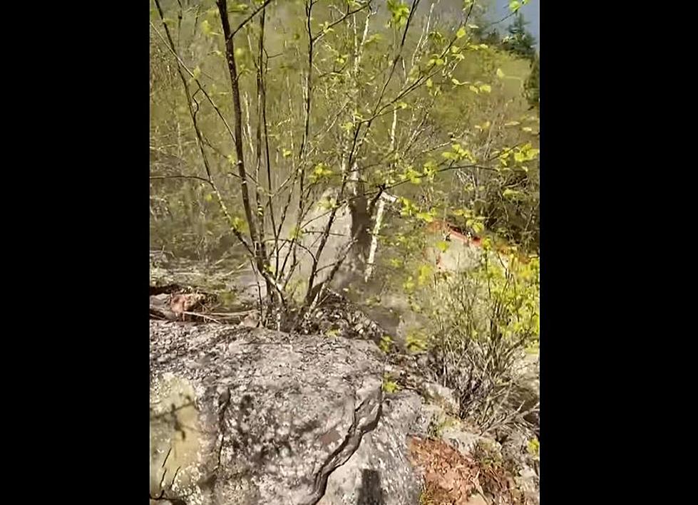 Watch This Dramatic Triggered Rock Fall in Maine’s Acadia National Park