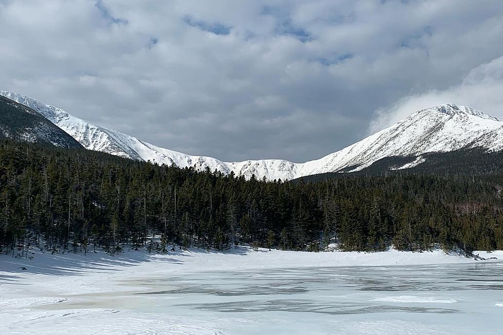 Maine's Mount Katahdin Looks Even More Stunning in the Winter