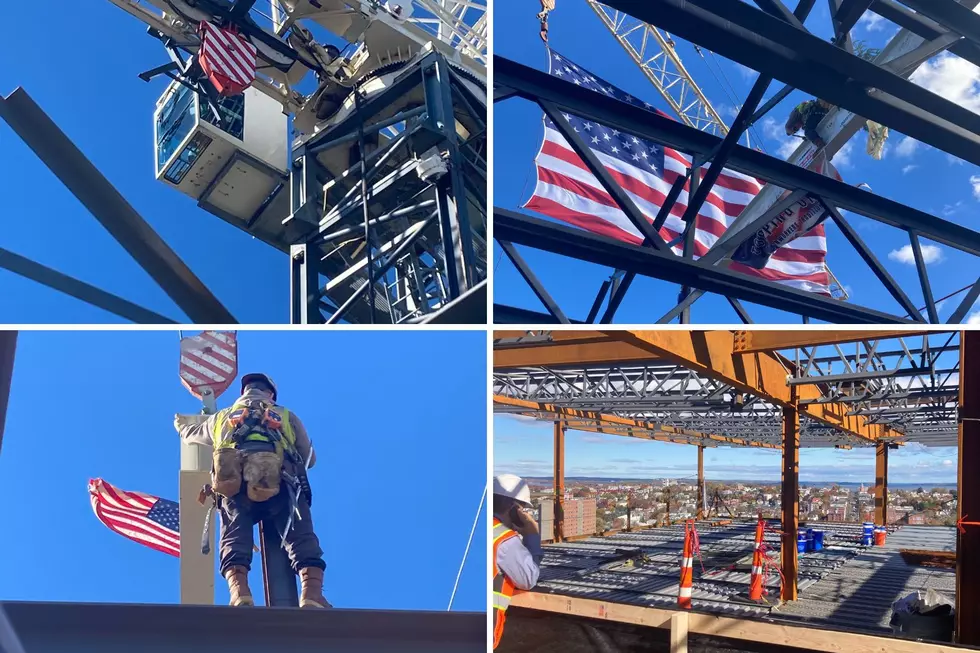 Stunning Topping-Off Event Was Held for Maine's Tallest Building