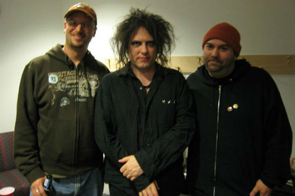 Throwback Thursday — Rob & Mark Talk to Robert Smith of The Cure 5/12/08 [VIDEO]