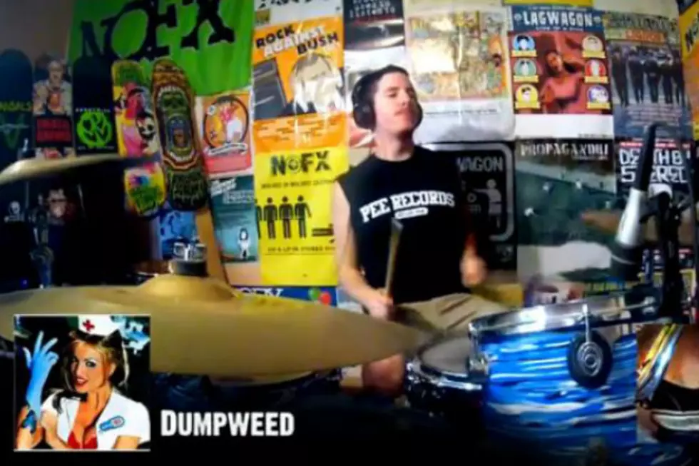 Kye Smith Drums the Entire Blink 182 Catalog in Five Minutes [VIDEO]