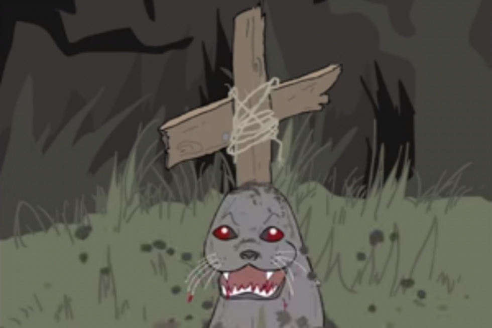 Maine Cartoon Series Temp Tales Halloween Episode [VIDEO]