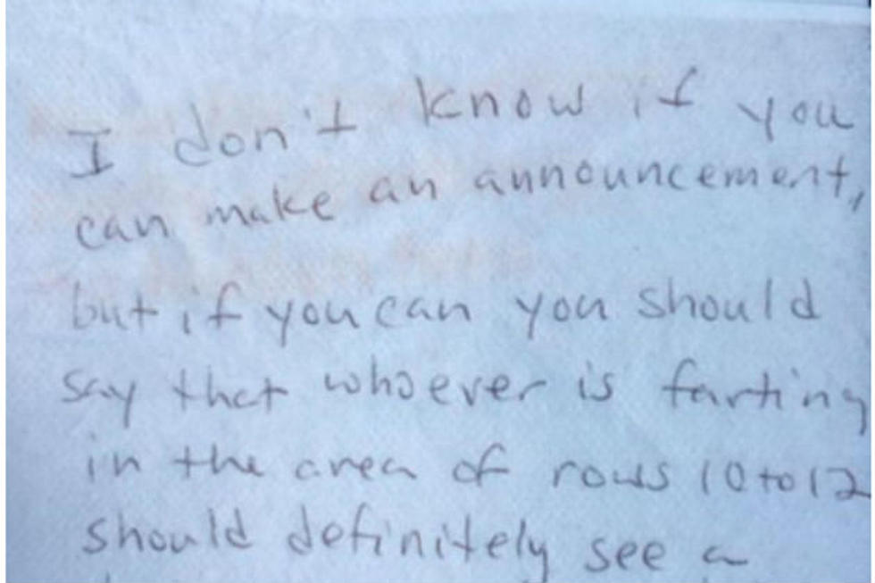 Passenger&#8217;s Note About Farting On A Southwest Airlines Flight Is An Internet Win