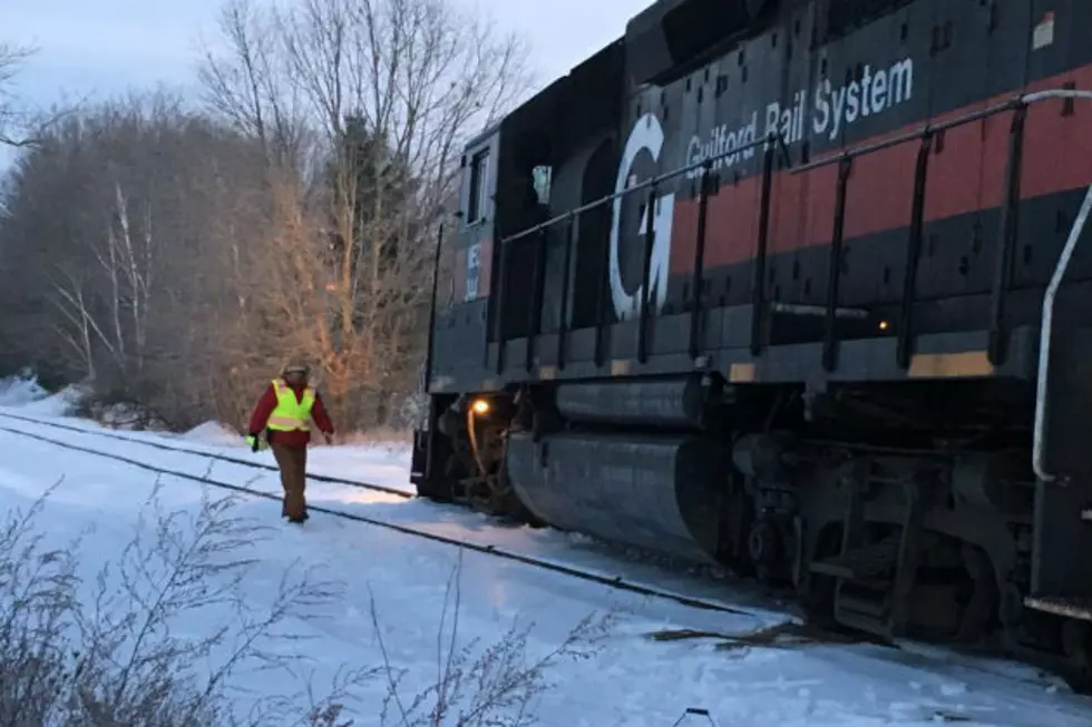 Derailed Train In Maine Leads To Morning Traffic Snarl