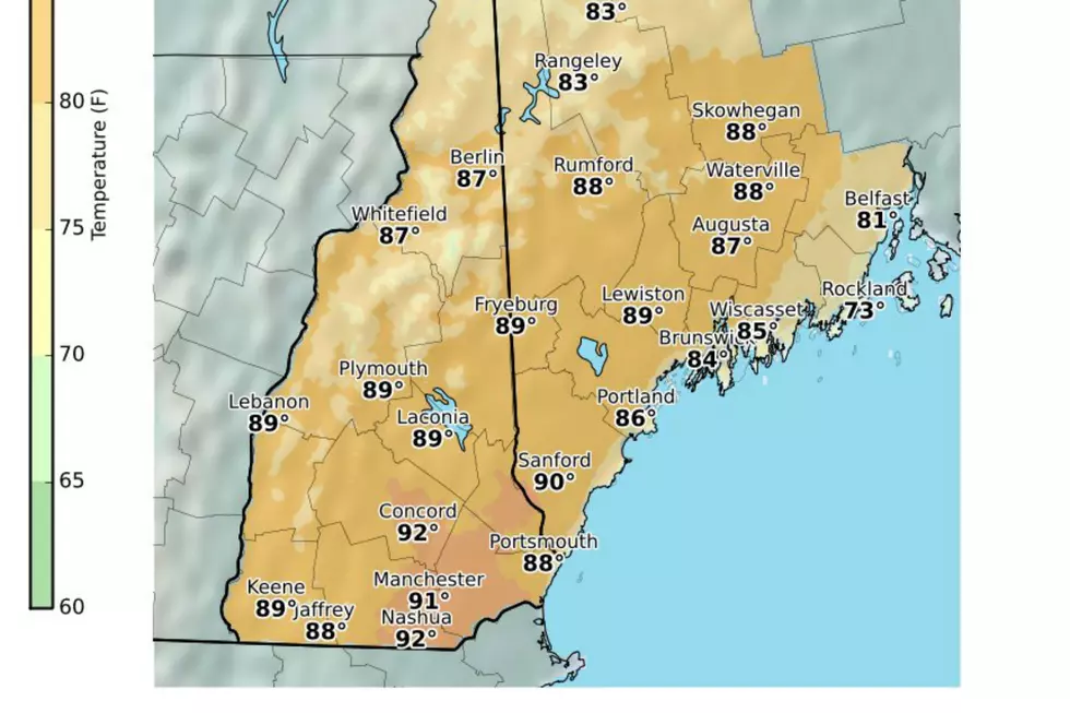 Brace Yourself For Potentially Record-Breaking Heat In Maine On Thursday