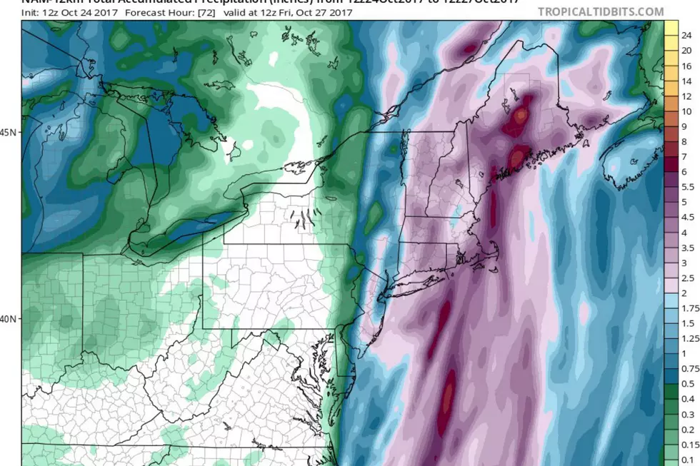Maine Could See Half A Foot or More Of RAIN Over The Next Few Days