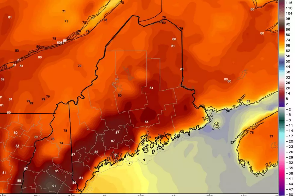 Temps Could Get Blisteringly Hot In Maine For Father's Day
