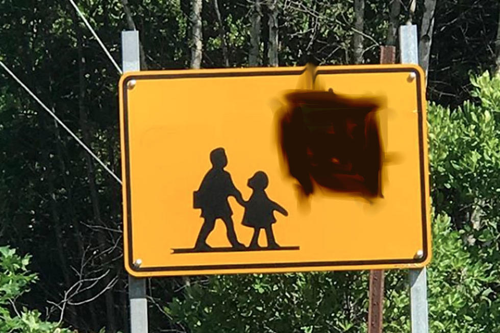 We Don't Know What To Make Of This Bizarre Street Sign In Maine
