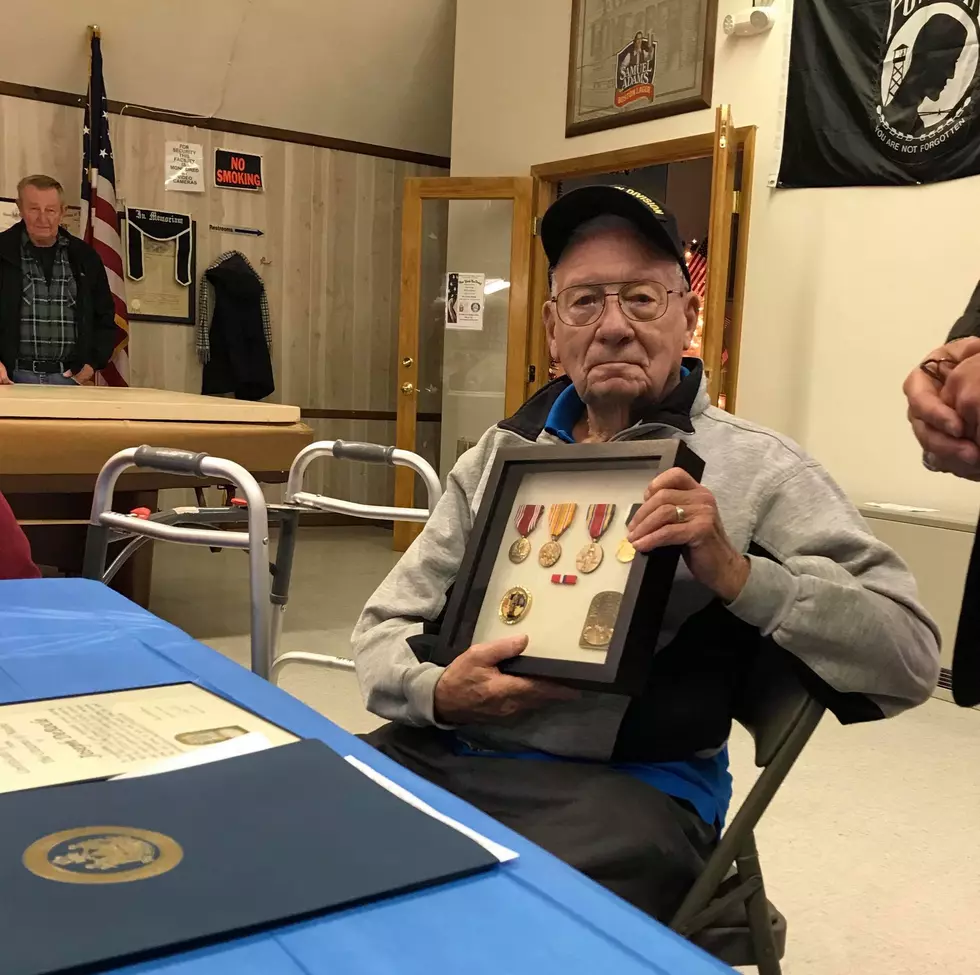 Maine WWII Veteran Receives Medals at 92 Years Old