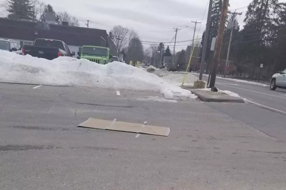 The Biddeford Burger King Fixed Their Potholes with…Duct Tape And Cardboard?