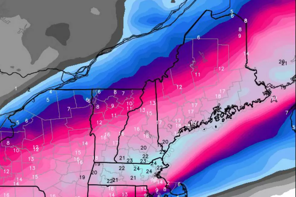 It Appears All Of New England Is Going To Get Smashed With Snow This Weekend