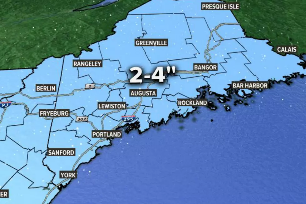 Mother Nature Isn’t Done; More Snow For All Of Maine On Wednesday