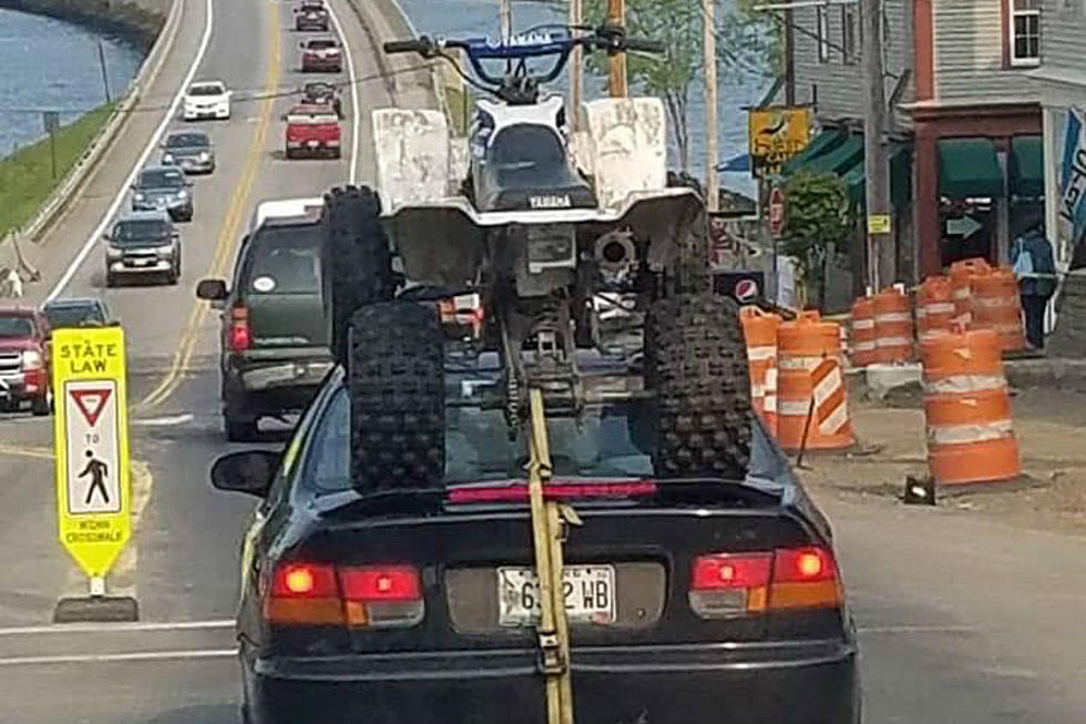 When You Don’t Have A Truck In Maine, This Is How You Haul Your ATV