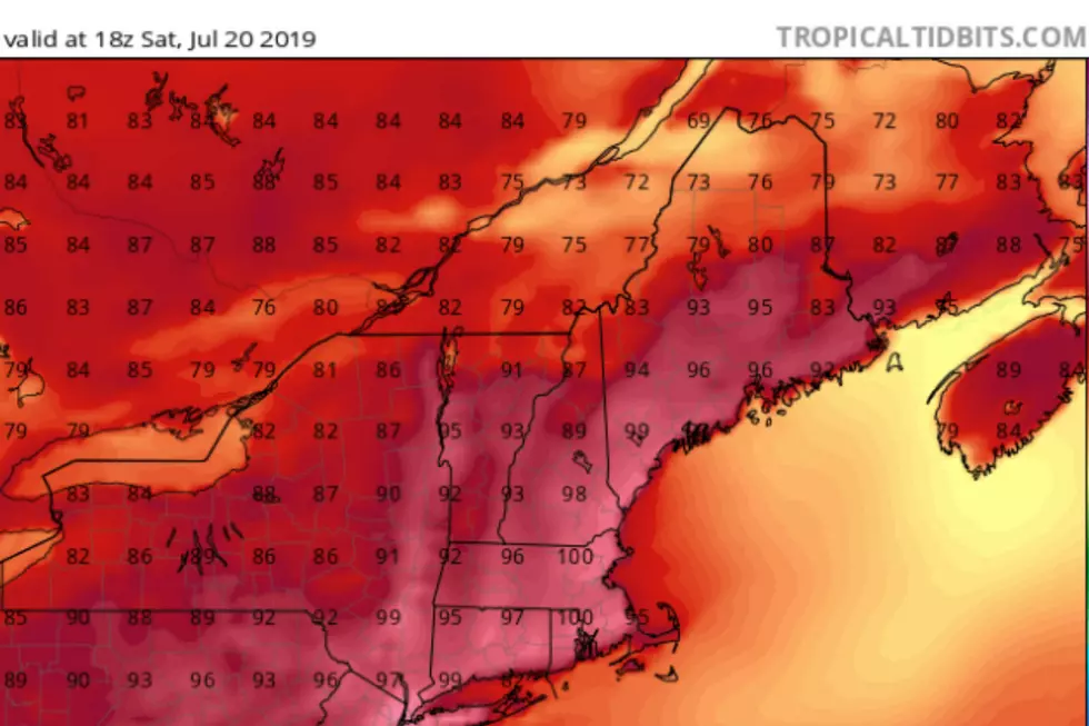 Record-Breaking Heat Could Hit Maine This Saturday