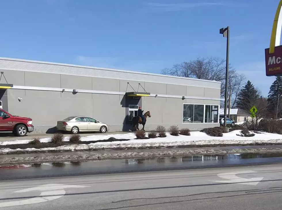 Someone In Sanford Decided To Ride A Horse Through The McDonald’s Drive-Thru