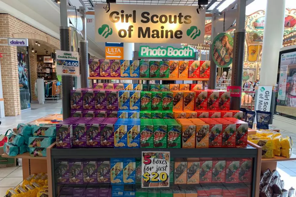 The Maine Mall Has A Girl Scout Cookie Kiosk Through March