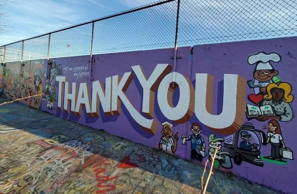 A New Mural In Portland Sends A 'Thank You' To Essential Workers