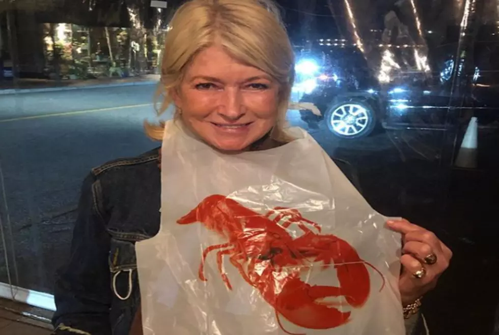 Martha Stewart Spotted In Kennebunkport On Monday Enjoying A Nice Lobster Dinner