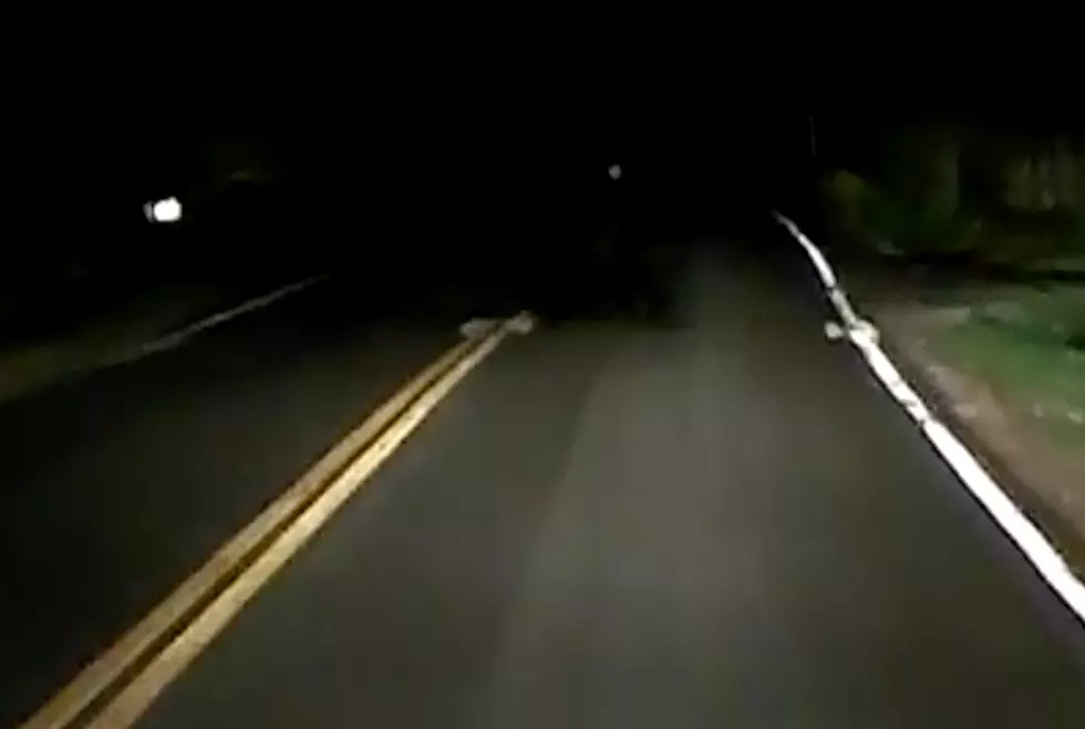 WATCH: What Is This Shadowy Figure Caught On Camera In Maine?