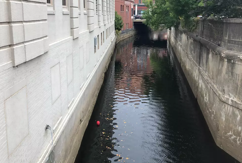 A Single Red Balloon Floated Down A Bangor Canal The Day After Stephen King's Birthday