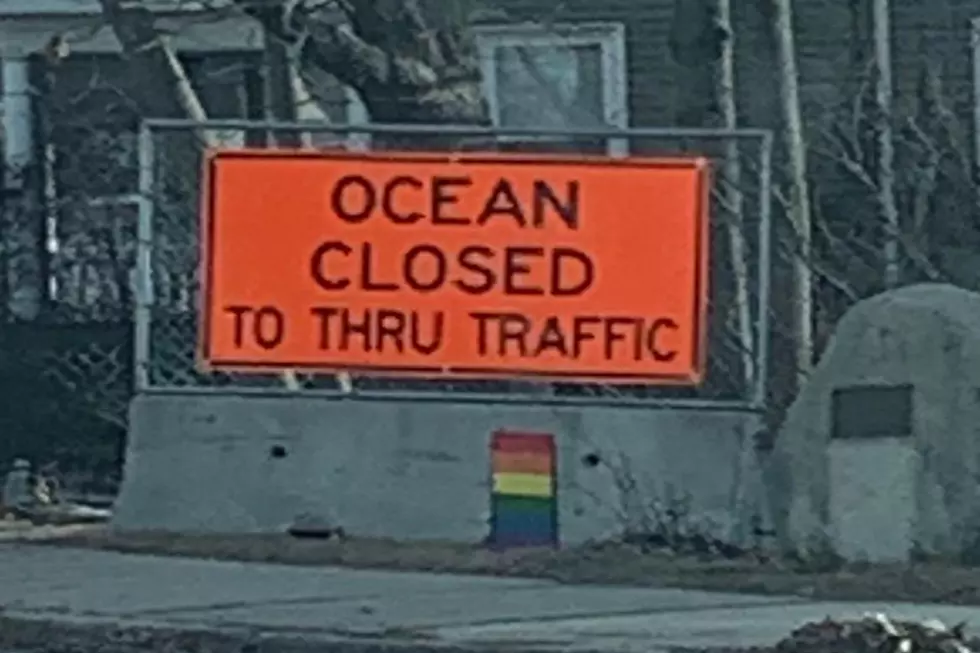 Apparently The Ocean Is Closed To Automobile Traffic In Portland