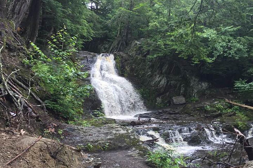 Spring is the Perfect Time to Visit This Gorgeous Waterfall in Saco, Maine