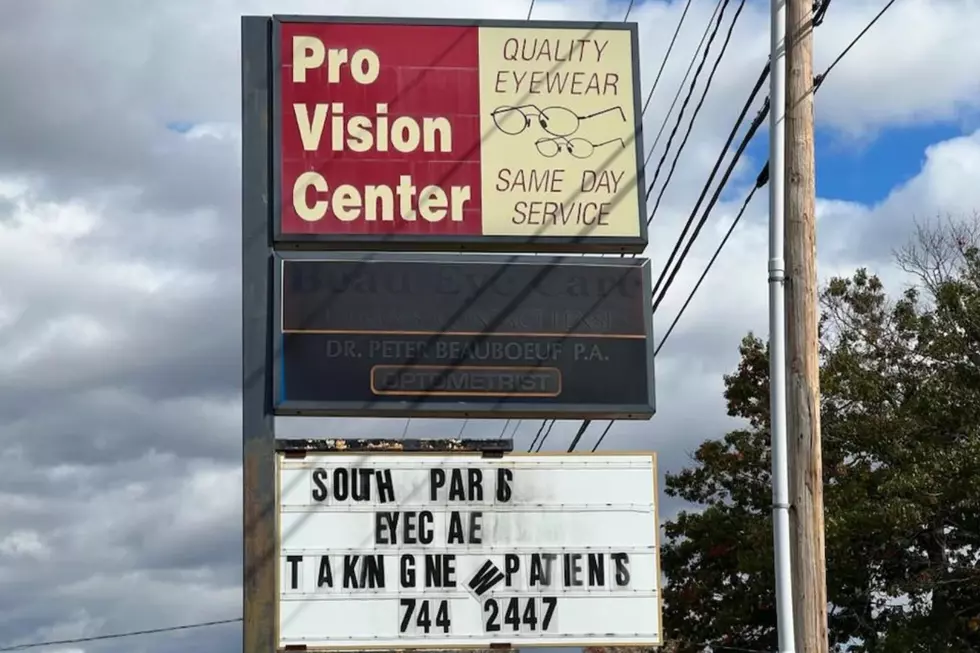 Does This South Paris, Maine, Eyecare Place Need a New Sign or Are They Purposely Messing With Us?