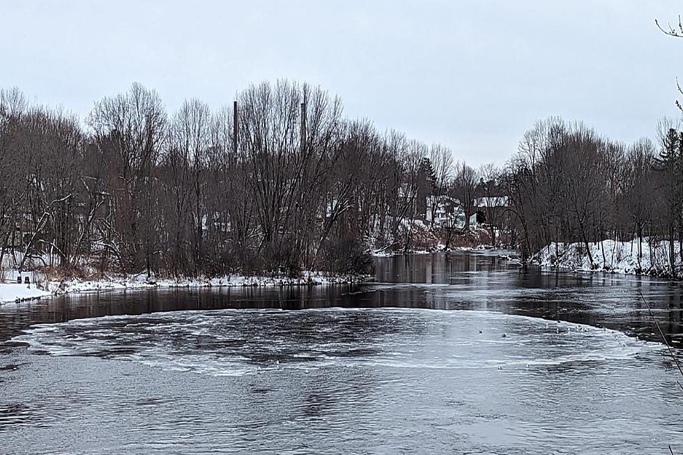 The Infamous Ice Disk in Westbrook, Maine Has Returned