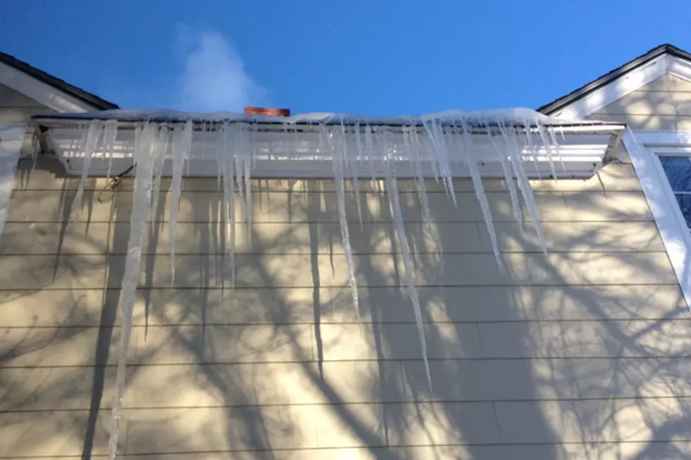 These Photos of Icicles Forming Around My House Make it Look Like Superman’s Fortress of Solitude [PHOTOS]