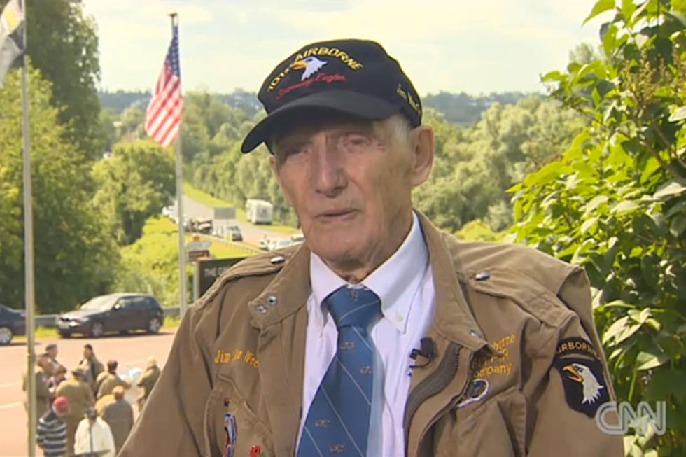 70 Years Later, D-Day Vet and Badass Lifer Jim ‘Pee Wee’ Martin Makes Normandy Jump Again [VIDEO]