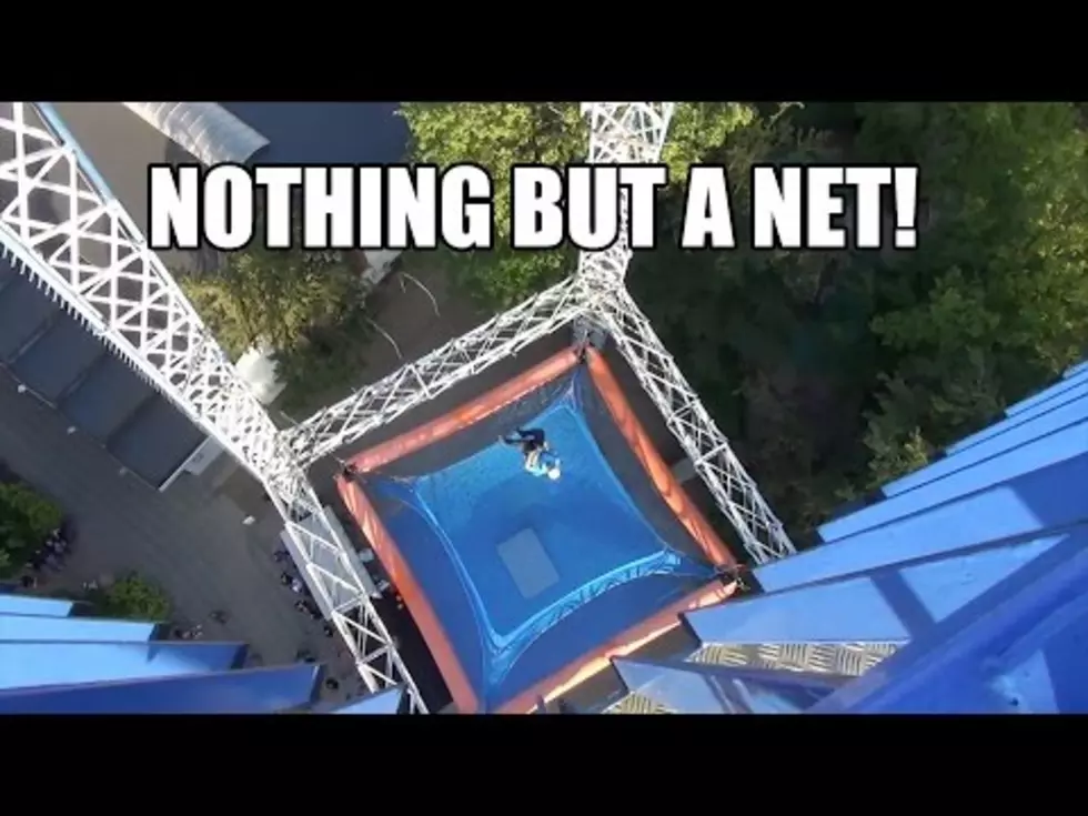 Possibly the Scariest Ride in the World Drops You Into a Net From 100FT at 55MPH [VIDEO]