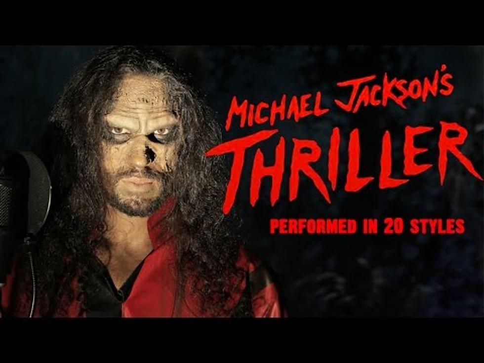Check Out Michael Jackson’s ‘Thriller’ Done In 20 Different Styles By One Guy [VIDEO]