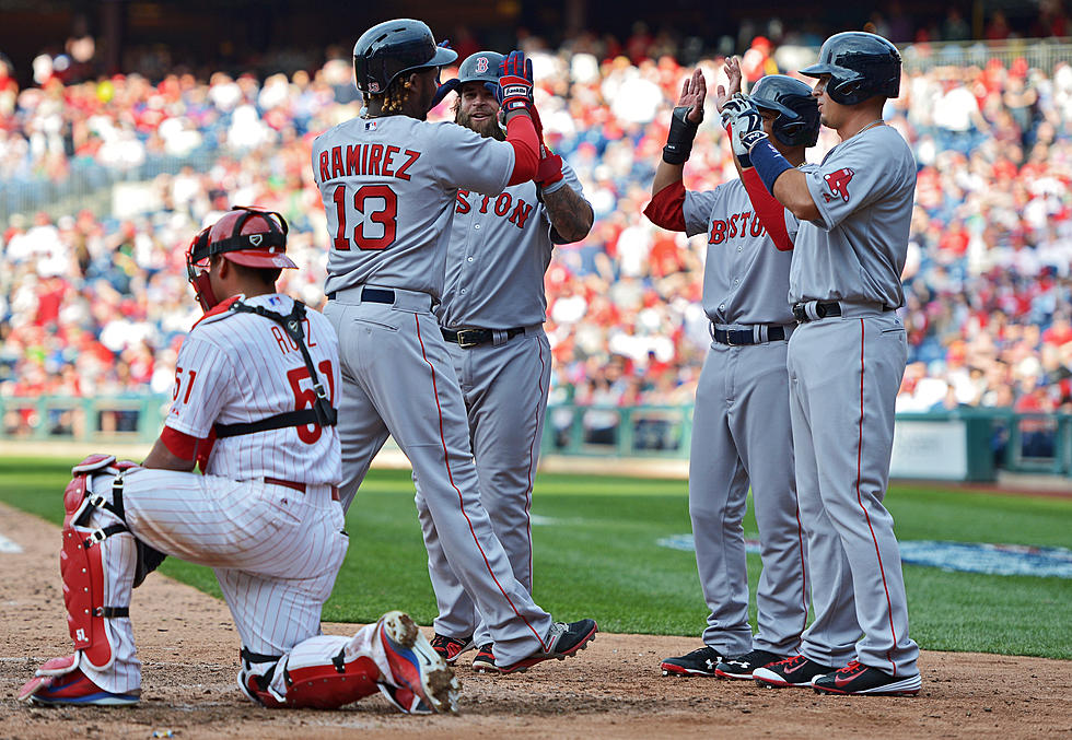 Here’s All Five Red Sox Home Runs From Yesterday’s Drubbing of the Phillies [VIDEO]