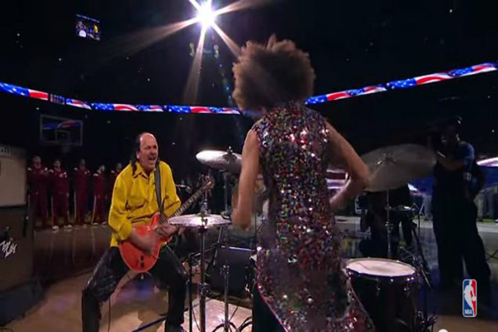 Carlos Santana And Cindy Blackman Santana With An Amazing National Anthem Performance Before Game 2 Of The NBA Finals [VIDEO]